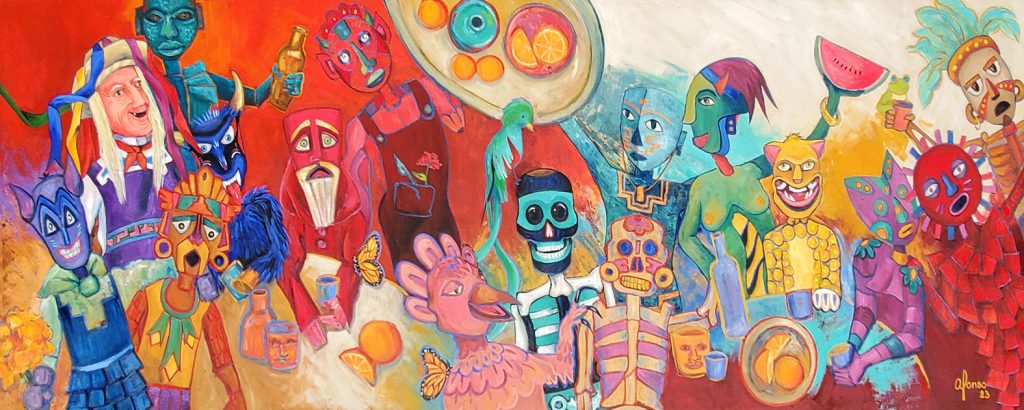 drinking mezcal with my demons