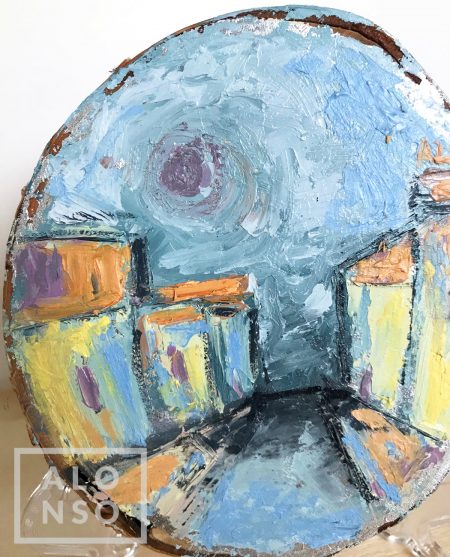 Pocket Art Orange Roofs