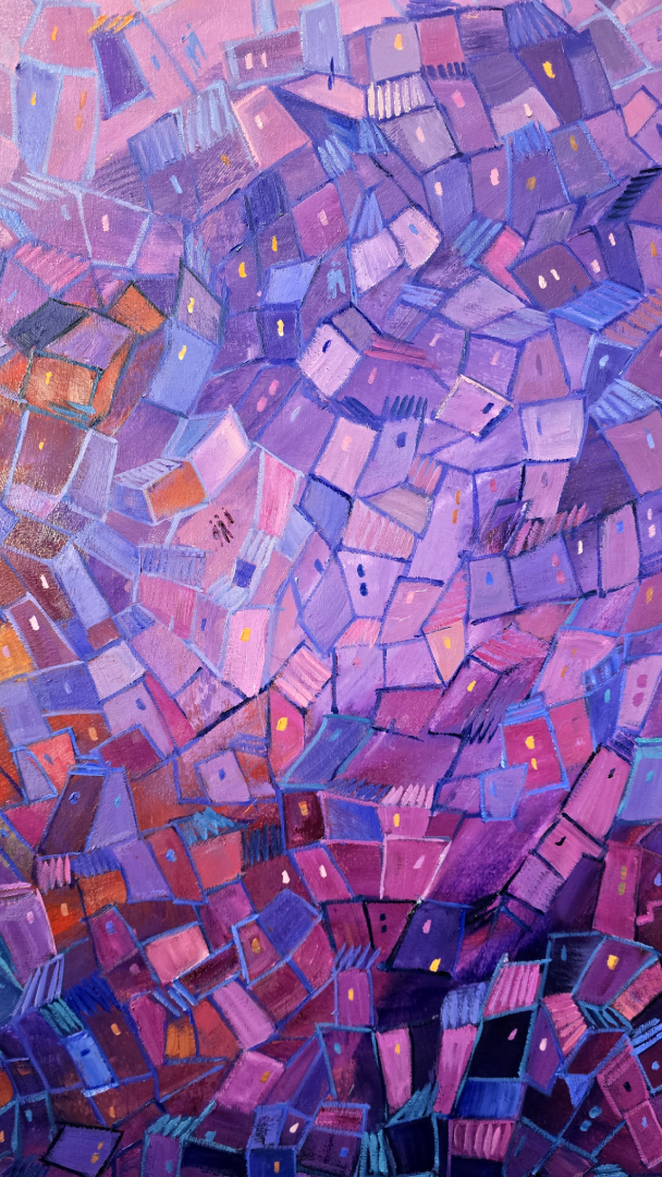 Walking at Sunset 2 Caminando al atardecer2